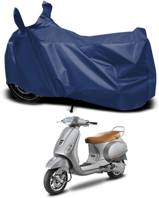 RABABLI Waterproof Two Wheeler Cover for Vespa(Vespa VXL 125, Blue)