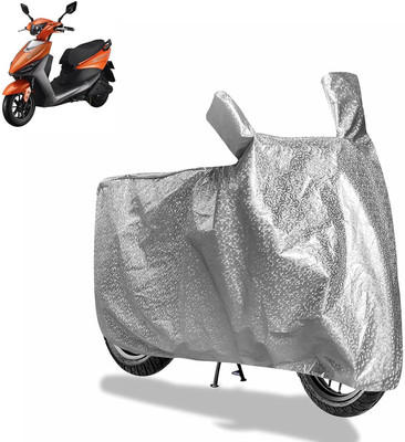 aksmit Waterproof Two Wheeler Cover for Universal For Bike(Silver)