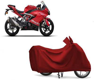 EGAL Two Wheeler Cover for TVS(Apache RR 310, Maroon)