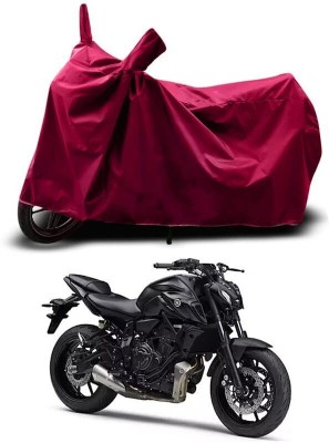 DeepShakshi AUTOMOTIVE Two Wheeler Cover for Yamaha(MT 07, Maroon)