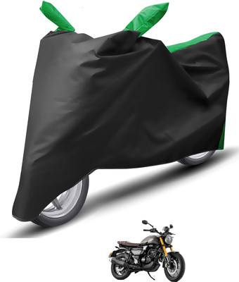 Caronix Waterproof Two Wheeler Cover for TVS(Green)