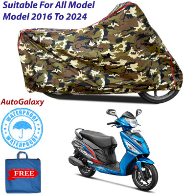 AutoGalaxy Waterproof Two Wheeler Cover for Okinawa(Lite, Multicolor)