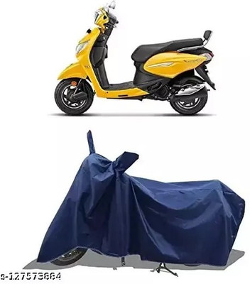 gurukul mart Waterproof Two Wheeler Cover for Indian(Dare, Blue)