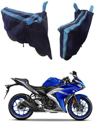 Mdstar Waterproof Two Wheeler Cover for Yamaha(YZF R3, Blue)
