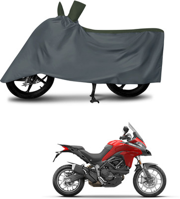 DeepShakshi AUTOMOTIVE Waterproof Two Wheeler Cover for Ducati(Multistrada, Multicolor)