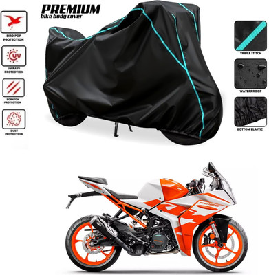PAGORA Waterproof Two Wheeler Cover for KTM(RC 125 BS6, Black)