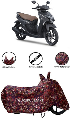 gurukul mart Waterproof Two Wheeler Cover for Mahindra(Centuro BS6, Black)