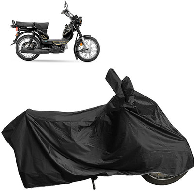 DIGGU Two Wheeler Cover for TVS(Heavy Duty BS6, Black)