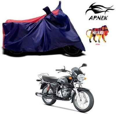DeepShakshi AUTOMOTIVE Waterproof Two Wheeler Cover for Bajaj(Boxer, Red, Blue)