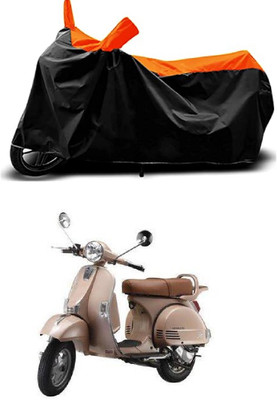 VESMEI Two Wheeler Cover for TVS(Star Euro 150, Orange)
