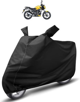 Auto Hub Waterproof Two Wheeler Cover for TVS(Raider, Black)