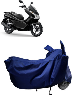 Amexride Two Wheeler Cover for Honda(PCX 125 BS6, Blue)