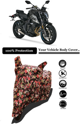 Amexride Two Wheeler Cover for CFMoto(650 NK, Multicolor)