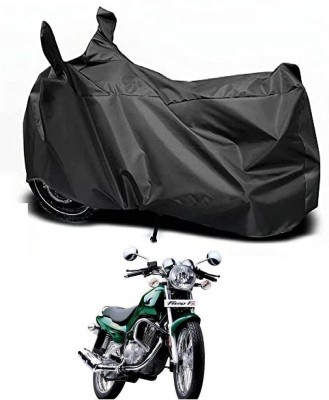 Auto Hub Waterproof Two Wheeler Cover for TVS(Fiero F2, Black)