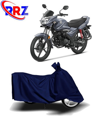 RRZ Two Wheeler Cover for Honda(CB Shine, Blue)
