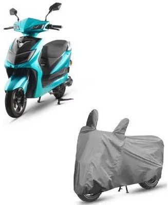 Tritika Waterproof Two Wheeler Cover for Kinetic(Nova, Grey)