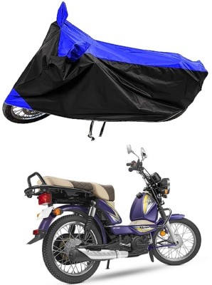 MMSSTAR Two Wheeler Cover for TVS(XL 100 Heavy Duty, Blue)