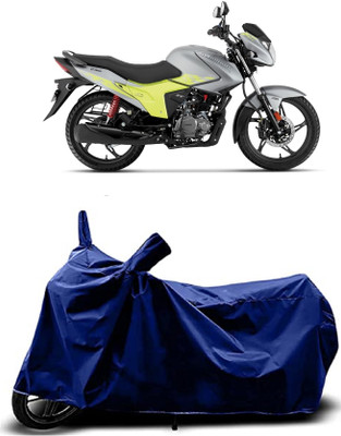 VESMEI Two Wheeler Cover for Hero(Blaze, Blue)