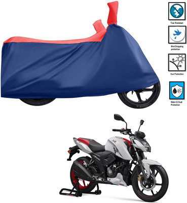 PAGORA Waterproof Two Wheeler Cover for TVS(Apache RTR 160, Red)