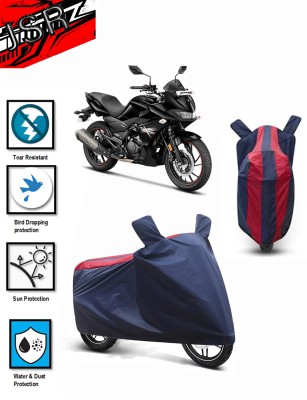 J S R Waterproof Two Wheeler Cover for Hero(Xtreme 200S, Blue, Red)