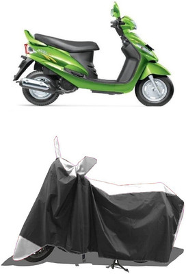 SUGASHRI Waterproof Two Wheeler Cover for Mahindra(Rodeo RZ, White, Black)