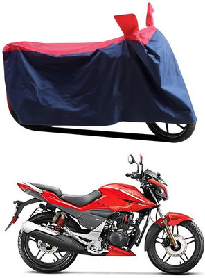 KEDIT Two Wheeler Cover for Hero(CBZ, Red, Blue)