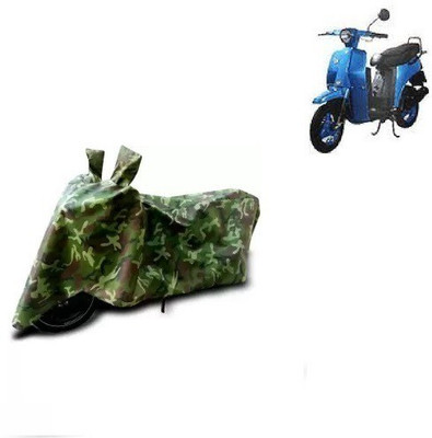 THE REAL ARV Waterproof Two Wheeler Cover for Bajaj(Sunny, Multicolor)
