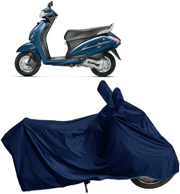 DeepShakshi AUTOMOTIVE Waterproof Two Wheeler Cover for Honda(Activa 4G, Blue)