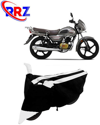RRZ Waterproof Two Wheeler Cover for TVS(Radeon, Black, White)