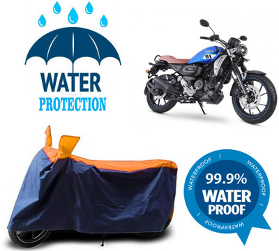 RTS COLLECTIONS Waterproof Two Wheeler Cover for Yamaha(FZ-X, Multicolor)