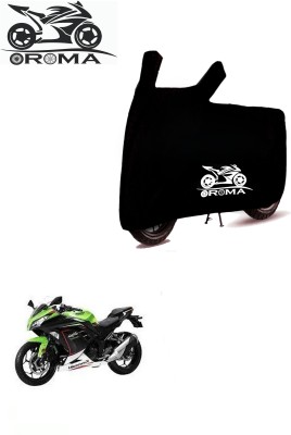 DeepShakshi AUTOMOTIVE Waterproof Two Wheeler Cover for Kawasaki(Ninja 300, Black)