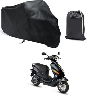 CODOKI Waterproof Two Wheeler Cover for Hero(Electric Cruz BS6, Black)
