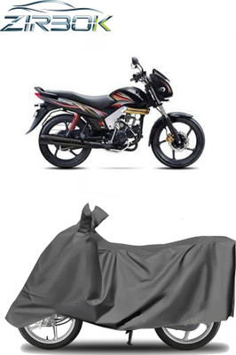 ZIRBOK Waterproof Two Wheeler Cover for Mahindra(Centuro, Grey)