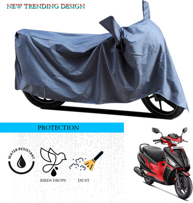 SnehaSales Waterproof Two Wheeler Cover for Hero(Motocorp Maestro Electric, Grey)