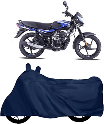 ROYAL AUTO MART Waterproof Two Wheeler Cover for Bajaj(CT110, Blue)