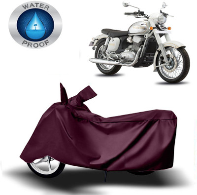 DeepShakshi AUTOMOTIVE Waterproof Two Wheeler Cover for JAWA(Standard 350, Maroon)