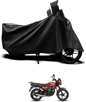 GOSHIV-car and bike accessories Waterproof Two Wheeler Cover for Bajaj(CT110, Black)