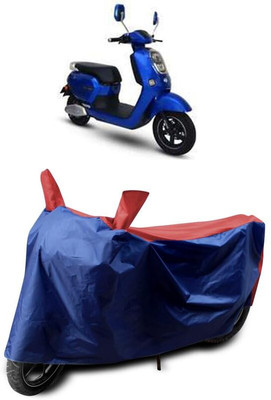KEDIT Two Wheeler Cover for Okinawa(Cruiser, Red, Blue)