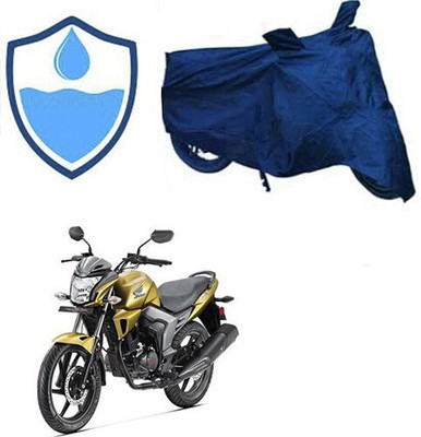 DeepShakshi AUTOMOTIVE Waterproof Two Wheeler Cover for Honda(Trigger, Blue)