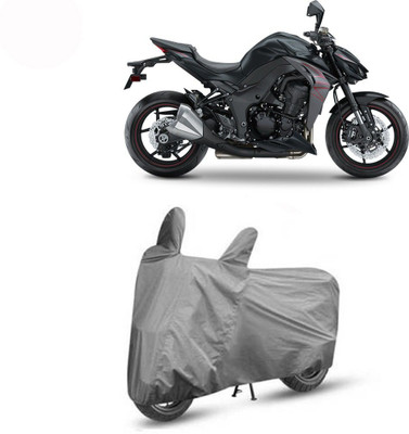 DeepShakshi AUTOMOTIVE Waterproof Two Wheeler Cover for Kawasaki(Z1000, Black)