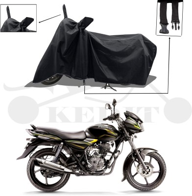 KEDIT Two Wheeler Cover for Universal For Bike(Discover, Black)