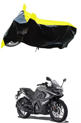 VESMEI Two Wheeler Cover for Bajaj(Pulsar RS200 BS6, Yellow)