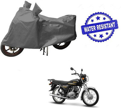 DeepShakshi AUTOMOTIVE Waterproof Two Wheeler Cover for Yamaha(Crux, Grey)