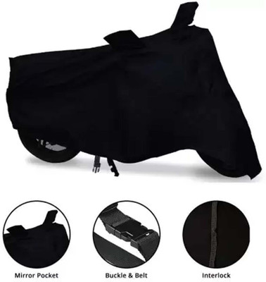 AutoRetail Two Wheeler Cover for Honda(Livo, Black)