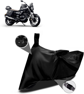AutoGalaxy Waterproof Two Wheeler Cover for TVS(Black)
