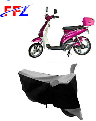 FFZ Waterproof Two Wheeler Cover for Avon(E Lite, Black, Grey)