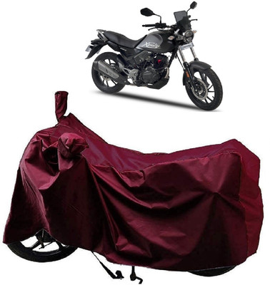 DeepShakshi AUTOMOTIVE Waterproof Two Wheeler Cover for Hero(Xpulse 200T, Maroon)