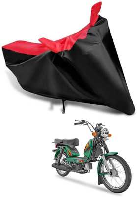DeepShakshi AUTOMOTIVE Two Wheeler Cover for TVS(XL 100, Red, Black)