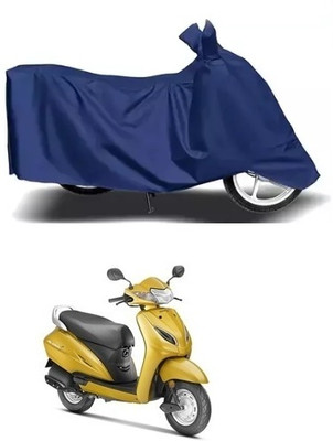 Raghu Rani Traders Waterproof Two Wheeler Cover for Honda(Activa 5G, Blue)