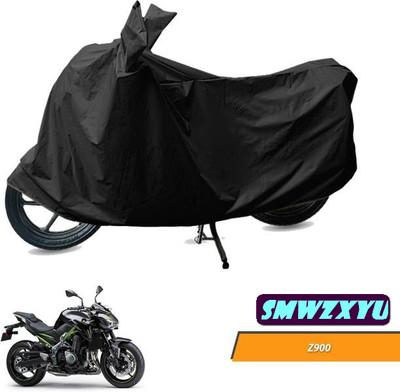 smwzxyu Waterproof Two Wheeler Cover for Kawasaki(Z900, Black)